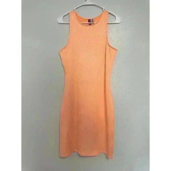 Orange‎ Mini Bodycon Dress size M - Picture 2 of 3
